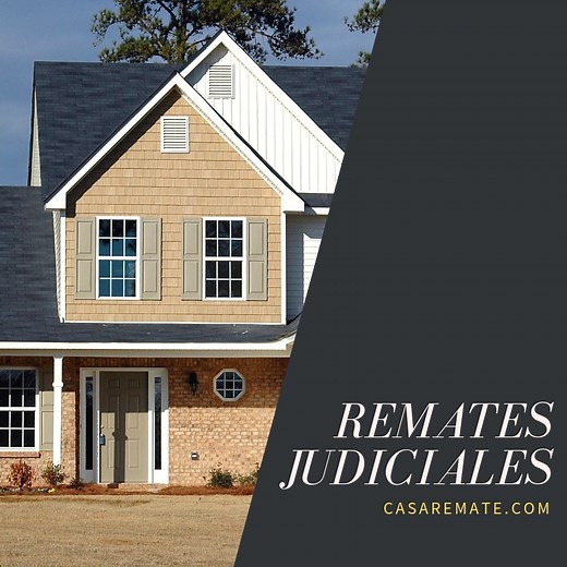 Remates judiciales de casas en remate por bancos