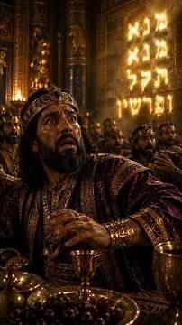 The Writing on the Wall | God's Judgment on Babylon #fyp#bible#daniel#belshazzar#biblestory#daniel5