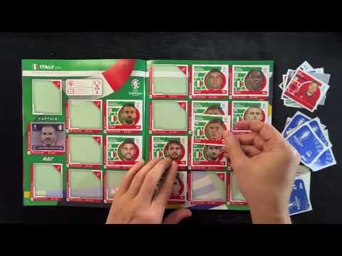 A perfect Green !UEFA Euro 2024 Sticker Album Completion Part 9#stickeralbum #topps #euro24 #ronaldo