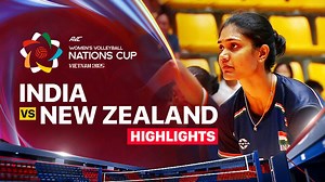 CF 9-11: India vs New Zealand - Highlights | AVC Women's Volleyball Nation Cup 2025