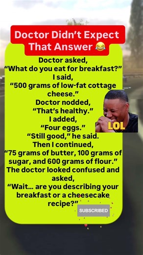 Doctor Didn’t Expect That Answer 😂 #funny #joke #jokes #memes #comedy #relationship #funnyjoke
