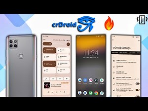 crDroid 8.4 Android 12.1 Custom ROM on Moto G 5G / Motorola One 5G Ace | Features & Stability!