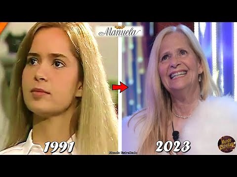 Así lucen los Actores de la Telenovela "Manuela(1991)" en 2023 -Antes y Despues