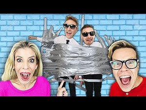 We Duct Taped the GMI to the Wall for 24 hours! (Game Master Network Unexpected Prank)