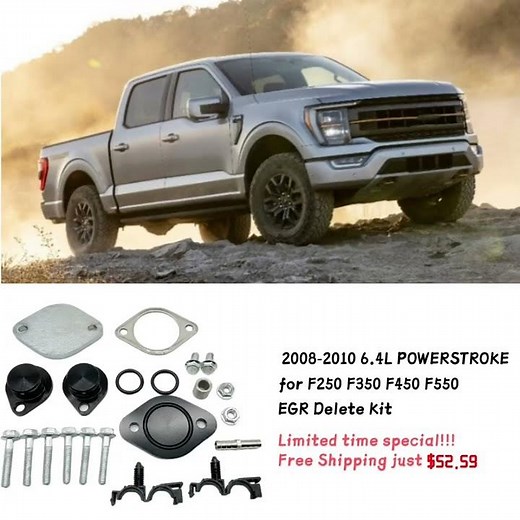 for ford f250 f350 6.0 6.4 6.7 powerstroke EGR Delete kit