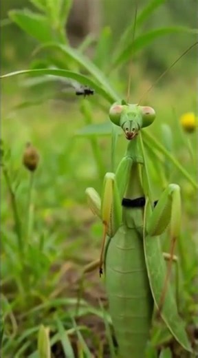 Mantis POV: The Fastest Insect Strike