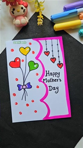 Happy Mother's Day Greeting Card /Mother'sDay Card Making easy #shorts #reel #mothersday #card
