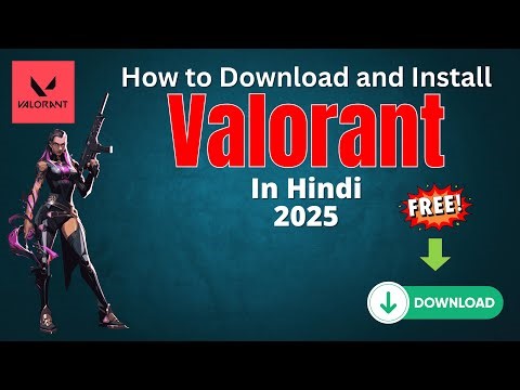 How to Download Valorant on Laptop & PC (2025) 💻🖥️ | How to Install Valorant Step-by-Step Tutorial