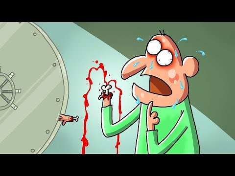 Bank Robbery Quickly Backfires 😂 | Cartoon Box 393 | by Frame Order | Hilarious Cartoons