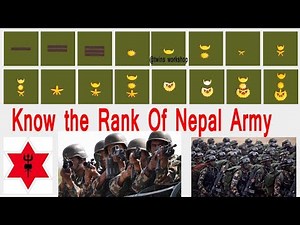 Identify The Rank Of Nepal Army | Lok Sewa Help | Nepal Army Rank, Nepali Sena