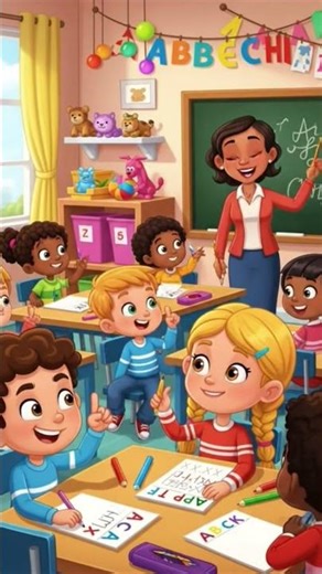 Learning ABCD Song #learnwithmusic #kidsplaycity #nursery #abcadventure #kidsvideo #DreamScreenAI