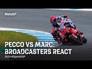 How the world heard Bagnaia and Marquez' Jerez battle 🗣️ | 2024 #SpanishGP