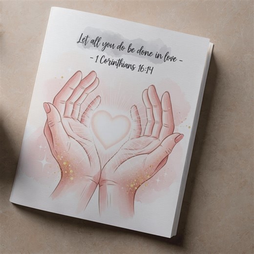 Valentine's Bible Verse Watercolor Clipart, Christian Scripture PNG Set (instant Download) - Etsy