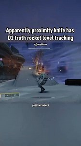 33K views · 210 reactions | Apparently proximity knife has D1 truth rocket level tracking Stunned | Destiny 2 Memes | Facebook
