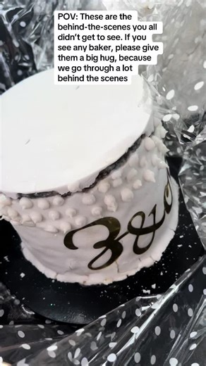 Behind-the-Scenes of Cake Baking