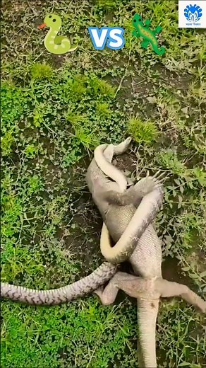 Amazing trick of monitor lizard 😲😲 | 🌟🌟 Animals action moment 0140 🌟🌟 #snake #animals #lizard