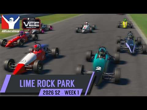 iRacing Season 2 2026, Week 1 | Formula Vee Series by trophi.ai at Lime Rock Park