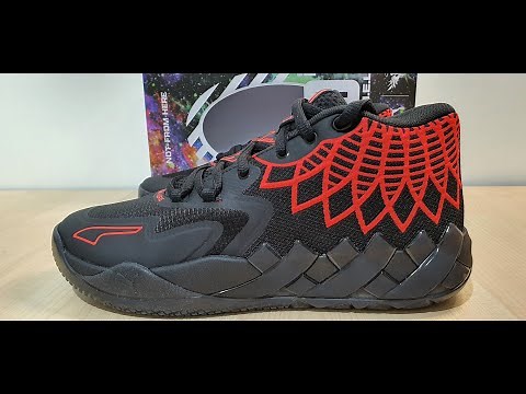 PUMA MB.01 LaMelo Ball - Black-Red Blast