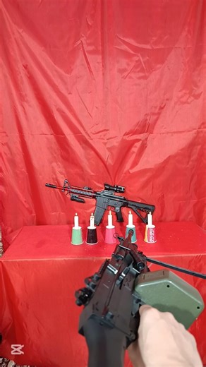 “Who should I give the PK machine gun to as a gift?”#gelblaster #airsoft #shorts #toys