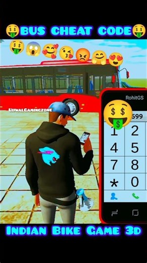 Bus Cheat Code ||#indianbikedriving3d ||#shorts #shortsfeed #ytshorts #magic #ibd3d #technogamerz