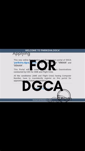 360 Aviation Academy on Instagram: "How to apply for DGCA CPL/ATPL pilot exams…Apply now..#dgcaexams #atpl #cpl Link below 👇 https://pariksha.dgca.gov.in/login"