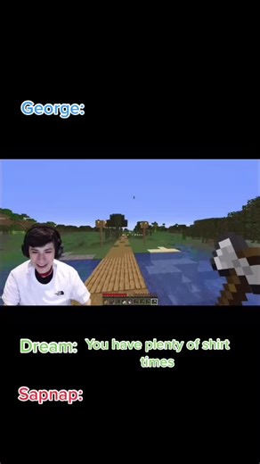 Dream likes thicc George #dnf #georgenotfound #dream #sapnap #dreamnotfound