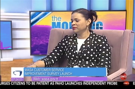 WASA Team Members, Alisha Romano and Patrina Abdool discuss the benefits of completing the Customer Service Enhancement Survey with CNC3 Morning Brew host Jason 'JW' Williams. Help us to better serve you and click the link below to complete the WASA Customer Service Improvement Survey https://heylink.me/wasatrinidadandtobago/ | WASA Trinidad & Tobago