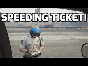 GTA 5 Pull Me Over 2.0 [Script mod] Speeding