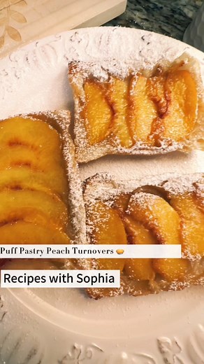 Puff Pastry Peach Turnovers! So simple and so delicious. All you need is Honey, puff pastry, 2 peaches, and one egg. Let me know what you think below ⤵️ #puffpastry #puffpastryrecipes #peachturnovers #peachdessert #dessert #recipeswithsophia #reelsfypシ #foodie #reelsvideo Pepperidge Farm | RecipeswithSophia