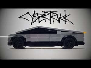 LEGO Tesla Cybertruck Speed Champions MOC Tutorial