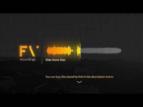 Slide Stone Slab Sound Effect