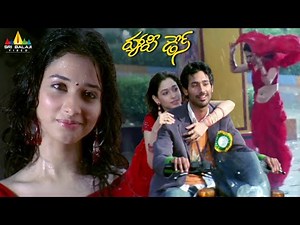 Tamannaah Looks Stunning in a Saree | Happy Days | Telugu Movie Scenes | Varun Sandesh, Nikhil
