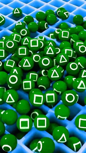 Squid Game Balls Falling