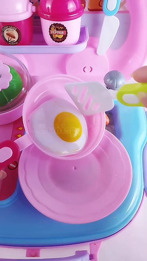 Miniature Cooking ASMR Roleplay with Toy Kitchen | ASMR Cooking Videos