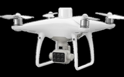 无人机小白介绍大疆精灵4多光谱版-DJI Phantom 4 Multispectral-P4M