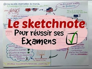 TUTO le sketchnote, où comment s'organiser en cours !
