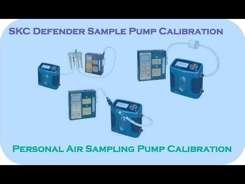 SKC Defender Sample Pump Calibration & Personal Air Sampling Pump Calibration