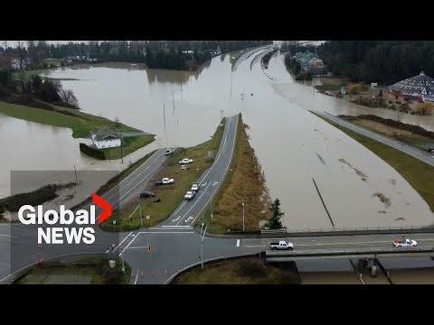 Floodwaters recede in BC's Fraser Valley, but more rain expected