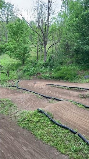 Two Nitro RC 1/8 Scale Buggies Racing On Off Road Backyard RC Track 4x4 Fun!