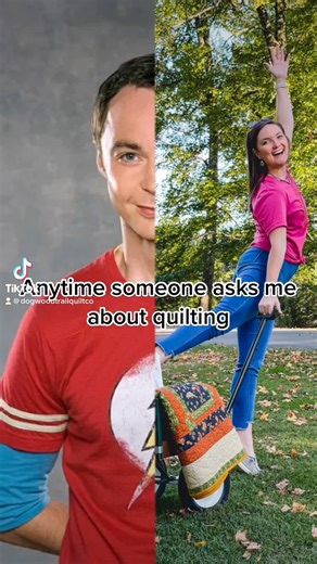 Baby Lock Educator Ashley isn’t afraid to let her nerdy side show. And we dig it! #quiltersgonnaquilt #quiltnerd #longarmquilting #babylockeducator | Baby Lock USA & Canada