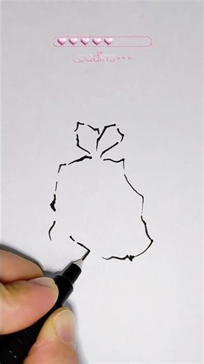How to draw a Plastic Bag 🛍️🥹Easy Drawing 🩷