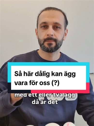 Folk säger att de äter ägg till frukost… men nästan alltid är det bara 2 ägg. Det är bara 12 g protein. Om ägg ska vara så bra som folk säger behöver du snarare 4–5 ägg för att näringen ska bli riktigt bra. Hur många ägg äter du egentligen? 🥚 #ägg #protein #nutrition #finess #hälsa