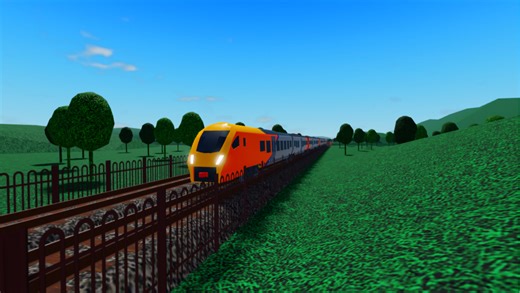 [Roblox]Ro-scale Railway Air Express Semi-Fast AE01 To Brismond Central