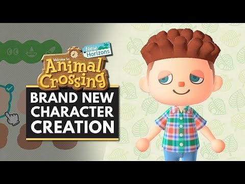 Animal Crossing New Horizons | All Villager Character Creation Options