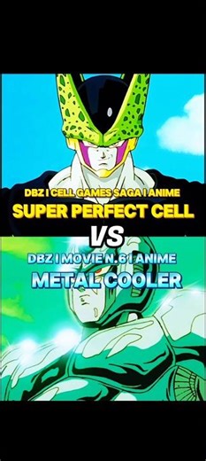 Super Perfect Cell vs Metal Cooler #viral #edit