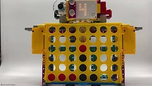 4.7K views · 63 reactions | Curious what it would be like to play Connect 4 against SPIKE Prime?! Watch to find out! SPIKE Prime, which was coded using Python, keeps track of all moves and optimizes its move each round. : Arvind Seshan (Seshan Brothers) #LEGOeduSPIKEprime | LEGO Education | Facebook