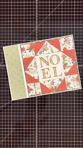 What to do with left over cut a parts? Love how this focal point turned out using a cut a part that I cut down to fit! No waste with quilt cards! | Maymay Made It