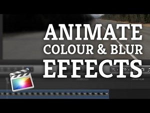 Final Cut Pro X: Animate a Fade to Grey using Keyframes and Colour Effects
