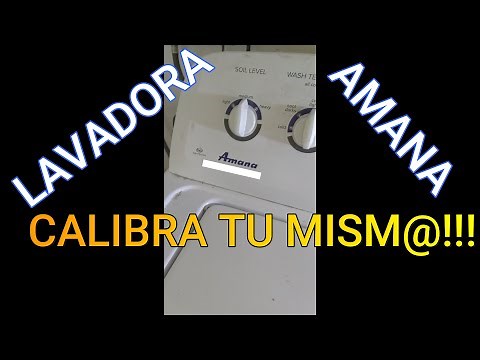 👉 How to CALIBRATE AMANA WASHING MACHINE - step by step 👈 #Amana #WashingMachine [ Easy Reset on ...