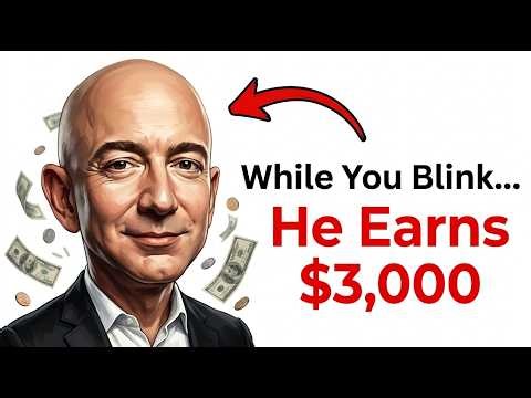 How Jeff Bezos Makes $3,000 Every Second - The Secret Behind His Massive Wealth